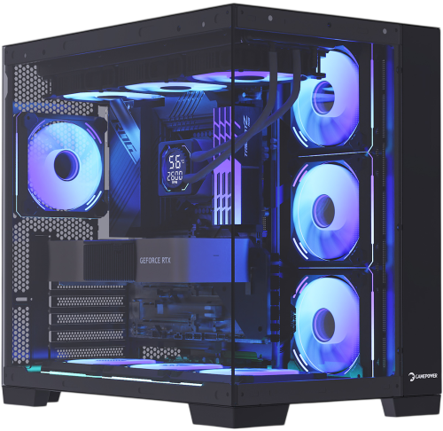 Black Shark | AMD Ryzen 5 7600X | 16 GB DDR5 | ASUS RTX 5070 12 GB | 1 TB SSD OEM Paket